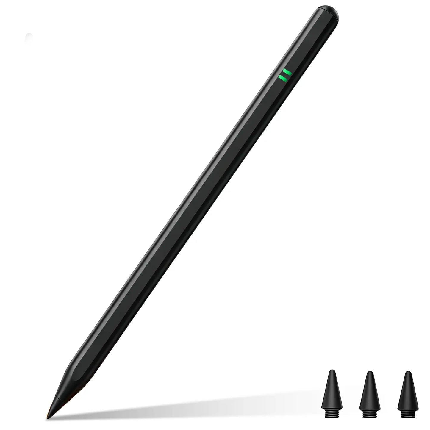 Capacitive Stylus Pen for Ipad, Tablet Accessories with Button, Fast Charging, Palm Rejection & Tilt Sensitivity for Drawing & Writing, Compatible with Ipad 2018-2025, Pro 11"/13"/M4, Air 11"/13" M3/M2, Mini7/6/5, A16/11Th-6Th Gen (Back to School), Stylus