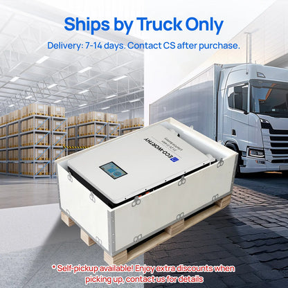 ECO-WORTHY 48V 314Ah Lifepo4 Lithium Battery with Lifepo4 Cells, 16.1Kwh High-Capacity Home Energy Storage, Equipped with Breakers and RS485/CAN/RS232 Interfaces