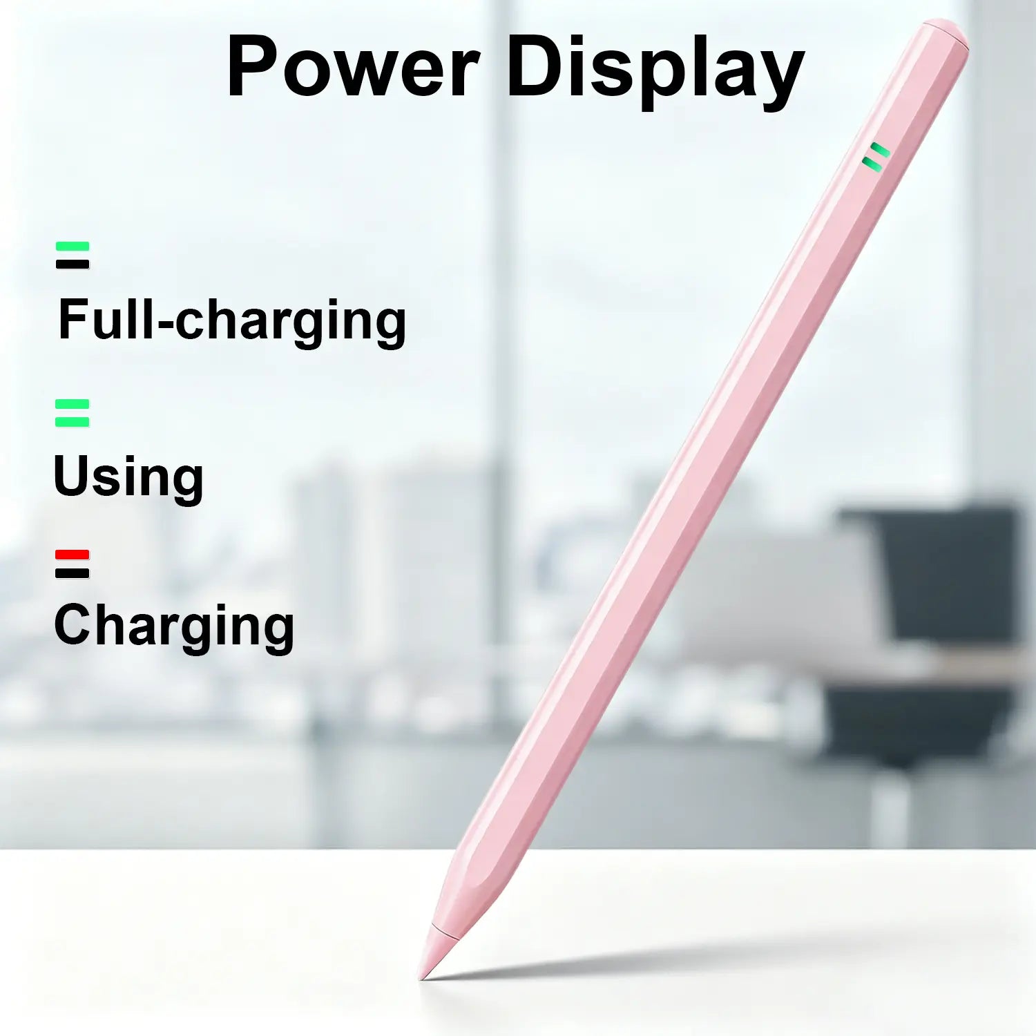 Capacitive Stylus Pen for Ipad, Tablet Accessories with Button, Fast Charging, Palm Rejection & Tilt Sensitivity for Drawing & Writing, Compatible with Ipad 2018-2025, Pro 11"/13"/M4, Air 11"/13" M3/M2, Mini7/6/5, A16/11Th-6Th Gen (Back to School), Stylus